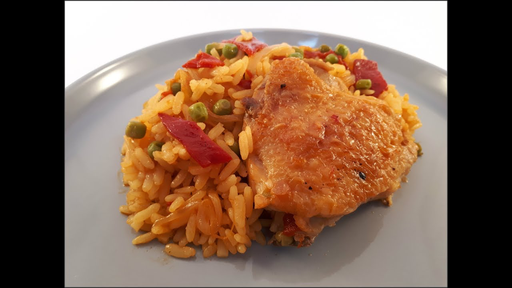 Emincé de volaille crème safran, riz